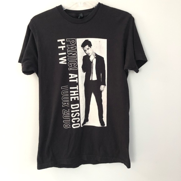 Tultex Tops - Panic at the Disco 2018 concert tour tee shirt